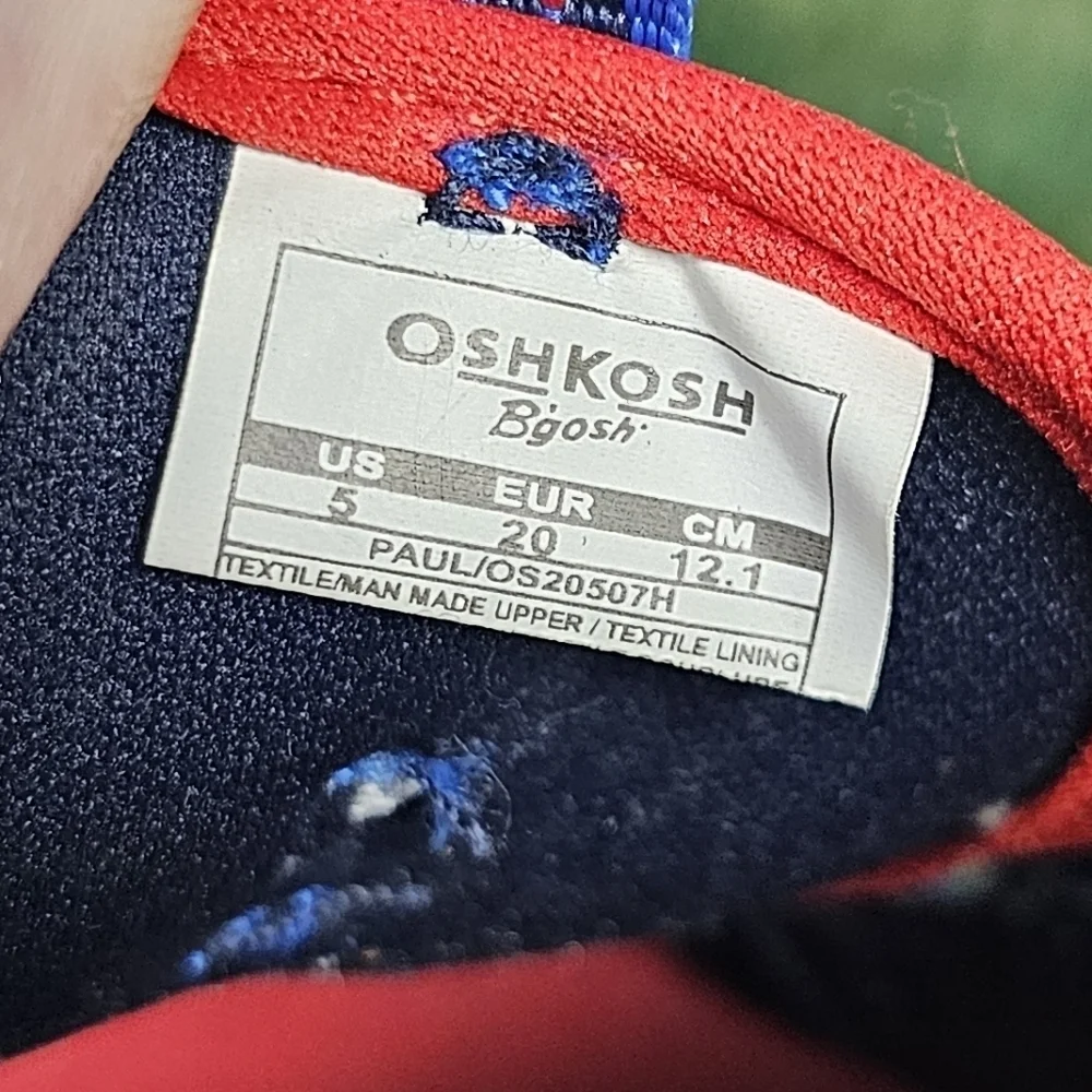 OSHKOSH B'GOSH | 'PAUL' BUMPER TOE SANDALS - NWT!
